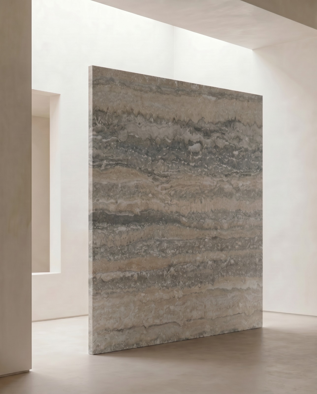 Silver Travertine — East Azerbaijan, Iran