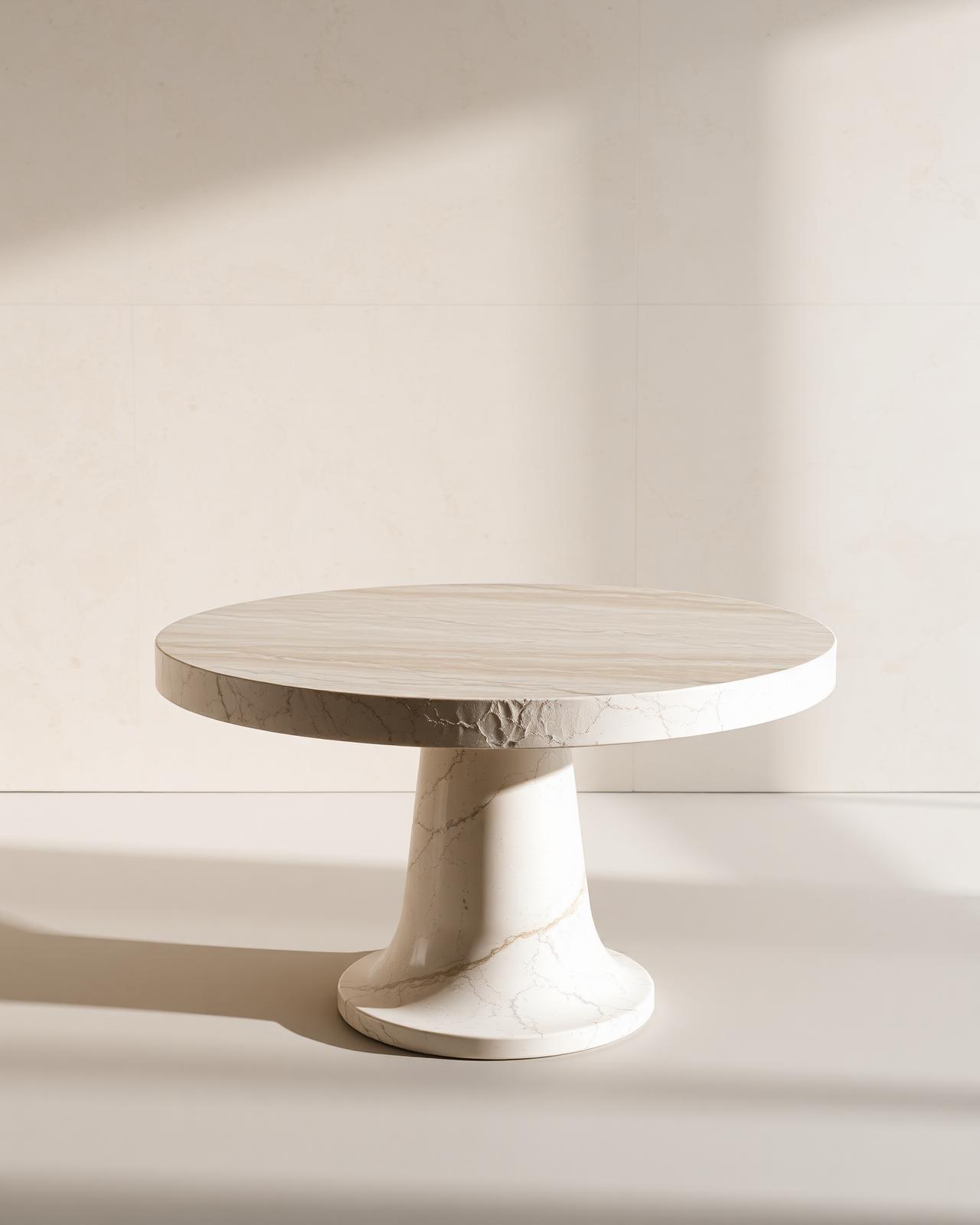 Checkered Marble Table — TB-04